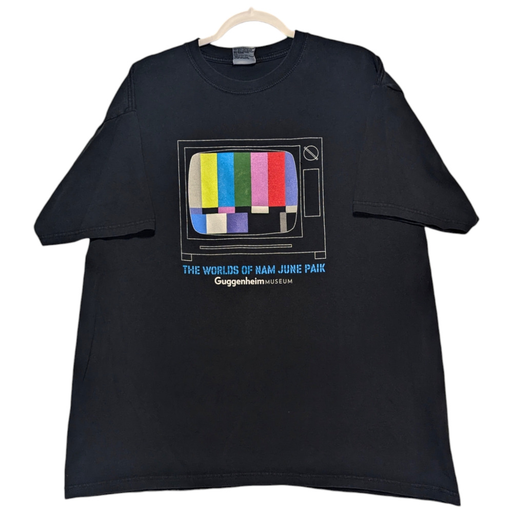 90s / Y2K The Worlds of Nam June Paik Art t shirt